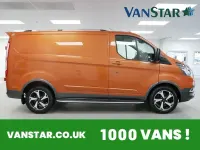 Used Ford Transit Custom Active 130 HP (95 kW) 2022 Orange Van