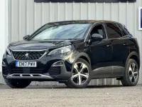 Used Peugeot 3008 GT-line 2017 Black SUV