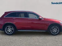 Used Mercedes GLC220 AMG Line Premium 170 HP (125 kW) 2019 Red SUV