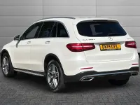 Used Mercedes GLC220 AMG line 170 HP (125 kW) 2019 Polar white SUV