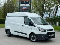 Used Ford Transit Custom 100 HP (73 kW) 2016 White Van