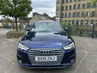 Used Audi A4 S-Line 190 HP (139 kW) 2019 Blue Estate