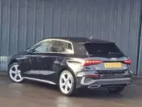 Used Audi A3 S-Line 150 HP (110 kW) 2022 Black Sedan