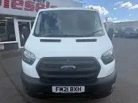 Used Ford Transit 130 HP (95 kW) 2021 White Cabriolet