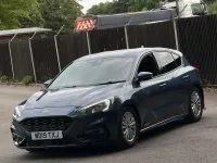 Used Ford Focus ST-Line 2019 Blue Hatchback
