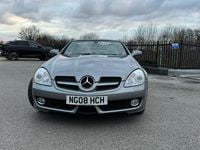 Used Mercedes SLK350 300 HP (220 kW) 2008 Silver Cabriolet