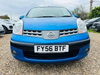 Begagnad Nissan Note SE 110 HK (80 kW) 2006 Blå Halvkombi