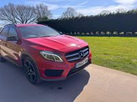 Used Mercedes GLA220 AMG line 170 HP (125 kW) 2015 Red SUV