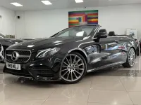 Gebraucht Mercedes E220 AMG Line Premium 194 PS (142 kW) 2018 Schwarz Cabrio