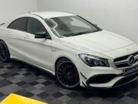 Used Mercedes CLA45 AMG AMG 381 HP (280 kW) 2016 White Sedan