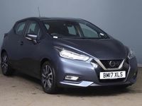 Used Nissan Micra Acenta 90 HP (66 kW) 2017 Grey Hatchback