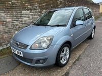 Used Ford Fiesta Zetec 2008 Blue Hatchback