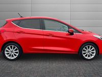 Used Ford Fiesta Titanium 100 HP (73 kW) 2019 Race red Hatchback