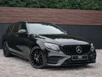 Used Mercedes E220 AMG line 2020 Black Estate