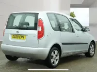 Gebraucht Skoda Roomster 2008 Silber Van / Kleinbus