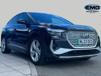Used Audi Q4 e-tron S-Line 150 kW (204 HP) 2023 Black SUV