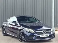 Used Mercedes C43 AMG 390 HP (286 kW) 2020 Blue Coupe