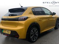 Used Peugeot e-208 GTi 100 kW (136 HP) 2022 Yellow Hatchback