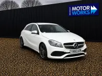 Używany Mercedes A200 AMG line 2016 Biały Hatchback