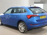 Used Skoda Scala SE L 115 HP (84 kW) 2020 Blue Hatchback