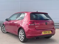 Used VW Golf VII GT 138 HP (101 kW) 2014 Red Hatchback