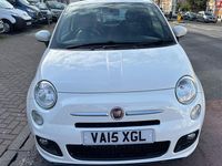 Used Fiat 500 S 69 HP (50 kW) 2015 White Hatchback