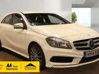 Used Mercedes A220 AMG 168 HP (123 kW) 2014 White Hatchback