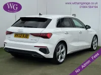 Used Audi A3 Sportback S-Line 150 HP (110 kW) 2022 White Hatchback