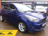 Used Ford Ka Plus Zetec 85 HP (62 kW) 2016 Blue Hatchback
