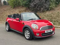 Used Mini Cooper Cabriolet 2013 Red Cabriolet