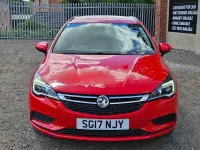 Used Vauxhall Astra Design Edition 110 HP (80 kW) 2017 Red Estate