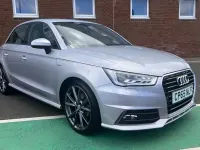 Used Audi A1 Sportback S-Line 125 HP (91 kW) 2016 Silver Hatchback
