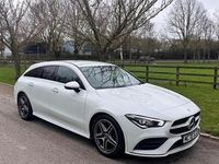 Used Mercedes CLA200 Shooting Brake AMG line 2020 White Estate