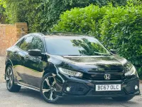 Used Honda Civic Sport 182 HP (133 kW) 2017 Black Hatchback