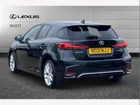 Used Lexus CT200h 136 HP (100 kW) 2021 Black Hatchback