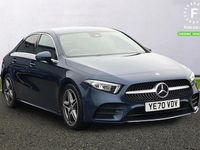Used Mercedes A180 AMG line 136 HP (100 kW) 2020 Blue Sedan