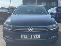 Used VW Passat Business 150 HP (110 kW) 2018 Blue Sedan
