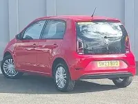 Used VW up! 65 HP (47 kW) 2023 Red Hatchback