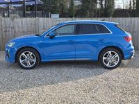 Used Audi Q3 S-Line 150 HP (110 kW) 2022 Blue SUV