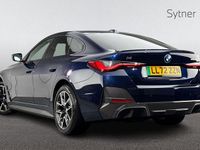Used BMW i4 M Sport 250 kW (340 HP) 2022 Blue Sedan