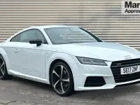 Used Audi TT Black Edition 184 HP (135 kW) 2017 White Coupe