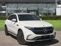 Used Mercedes EQC400 AMG Line Premium 300 kW (408 HP) 2022 White SUV