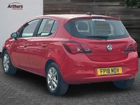 Used Vauxhall Corsa Design Edition 94 HP (69 kW) 2018 Red Hatchback