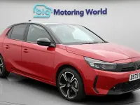 Used Vauxhall Corsa Ultimate 101 HP (74 kW) 2023 Red Hatchback