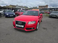 Used Audi A3 S-Line 2012 Red Hatchback