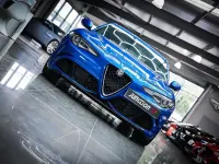 Used Alfa Romeo Giulia Saloon Quadrifoglio 2018 Blue Sedan