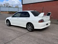 Used Mitsubishi Lancer Evolution 276 HP (202 kW) 2003 White Sedan