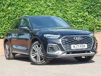 Used Audi Q5 S-Line 204 HP (150 kW) 2021 Black SUV