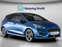 Used Ford Fiesta ST-Line X 125 HP (91 kW) 2019 Blue Hatchback