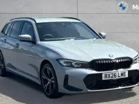 New BMW 330e M Sport 292 HP (214 kW) 2026 Brooklyn grey metallic Estate